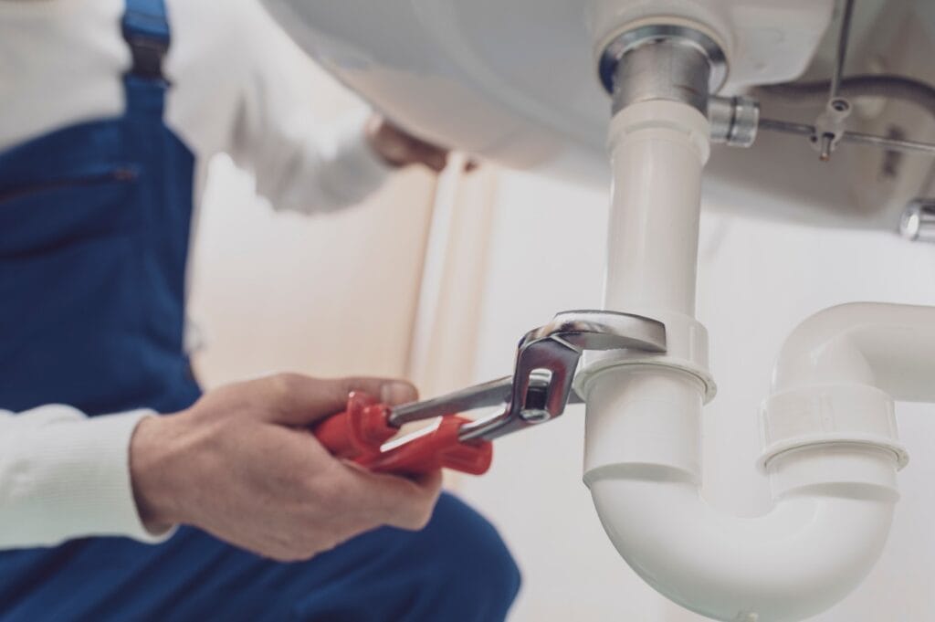 Under sink drain pipe repair service in Danville, California